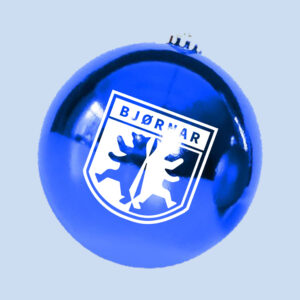 Julekule med bjørnarlogo